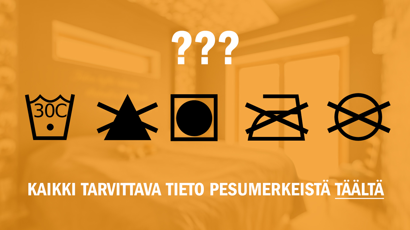 Tunnistatko pesumerkit? – Näin peset vaatteesi oikein