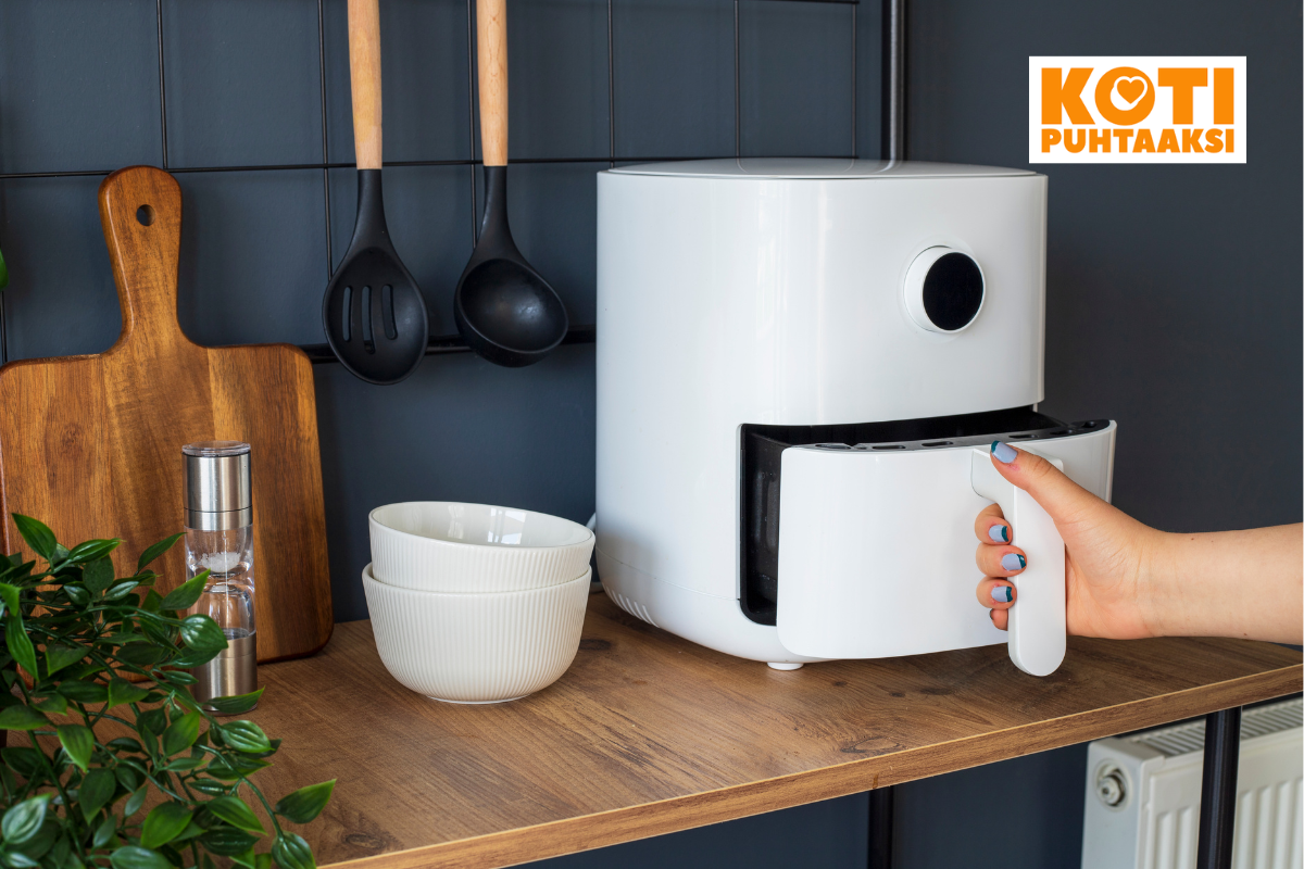 Airfryerin puhdistaminen – pidä suosikkilaitteesi puhtaana