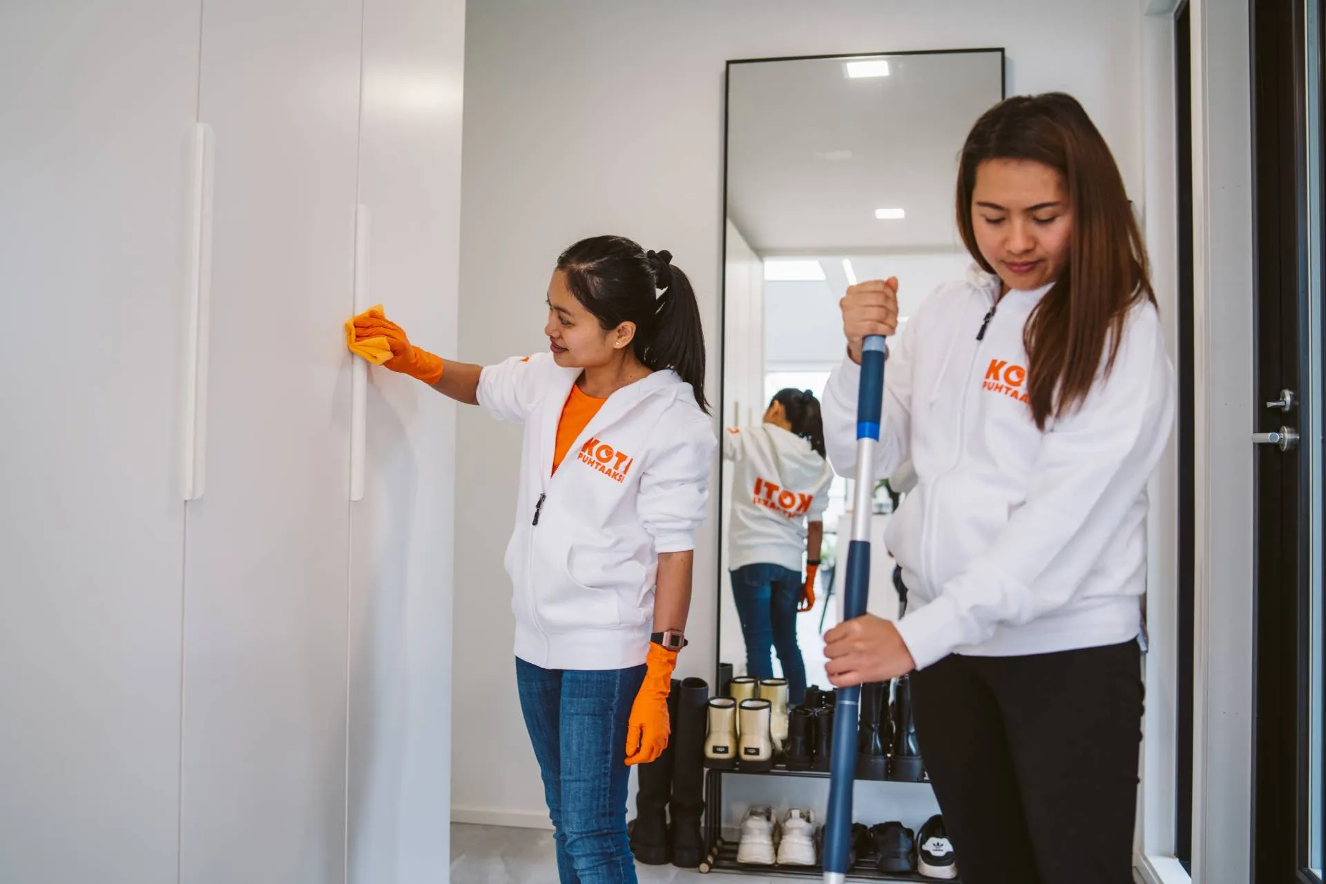 Pysäytä kura ja loska eteiseen – puhdas eteinen toivottaa tervetulleeksi