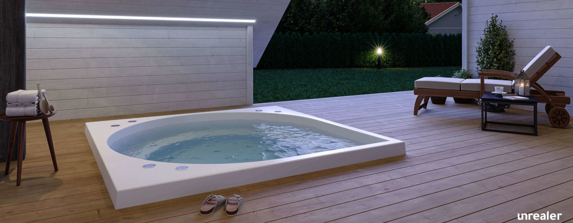 Porealtaan puhdistus