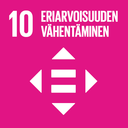 Agenda 2030 tavoite 10 - Eriarvoisuuden vähentäminen